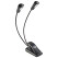 K&M 12244 Notenpultleuchte Double2 LED FlexLight