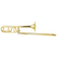Classic Cantabile MardiBrass Kunststof Bb/F-Kwarttrombone goud