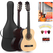 Classic Cantabile Acoustic Series AS-851-L 1/2 Klassikgitarre für Linkshänder Starterset