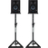 Presonus Eris Studio 5 Aktiv Studiomonitor Stativ Set