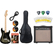 Squier Affinity Stratocaster FMT HSS Black Burst Starter Set