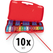 Classic Cantabile GSR-25 Sopraan Glockenspiel chromatisch 10x Set