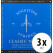 Augustine Guitar String Set High Tension Blue 3x Set