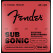 Fender 7250 5M Acier Nickelé