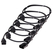 Pronomic IECIEC-1.0 Power Extension Cable 1.0m 5x Set
