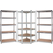 Stagecaptain Heavyrack Lager-Eckregal Extended Set Silber