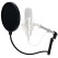 Pronomic PK-2 protezione professionale anti-pop Popkiller paravento filtro anti-plop