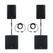 Pronomic Powerstage Concert 1815 2.2 Actief PA-systeem 2600 Watt