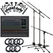 Pronomic DMS-7 Set Interface Microphones Batterie