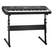 Yamaha PSR-E360 DW Clavier Dark Walnut Set de Fixation Sécurisé