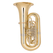 Miraphone Tuba en Sib Modelo 496 Hagen Latón