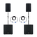 Pronomic Powerstage Concert 1812 2.2 Actief PA-systeem 2600 Watt