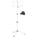 Atril Classic Cantabile 100 Medio Blanco Set incl. Caja de Almacenaje