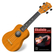 Classic Cantabile US-100 NAT Ukulele Soprano Naturale Set incl. Libretto