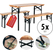 Stagecaptain Hirschgarten Conjunto De Muebles Para Carpa De Cerveza 117 cm Natural 5x Set
