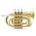 Classic Cantabile Brass TT-500 Bb Pocket Trumpet Brass