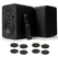 Vulkkano A4 ARC Altavoces Activos negros Set Oehlbach