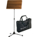 K&M 118/1 Orkestermuziekstand Notenbalk Notenhout, Verchroomd