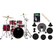 Mapex Venus Fusion Drumkit Crimson Red Sparkle Starter Set
