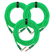 Pronomic Trendline INST-6NG Instrument Cable 6m Green 3x Set