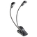K&M 12246 Notenpultleuchte Double4 LED FlexLight