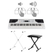 FunKey 61 Edition Touch wit Set incl. Keyboardstandaard + Bank