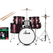 XDrum Junior Pro Kids Drum Set Red incl. School