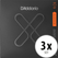 D'Addario XTABR1047 XT Extra Light 3x Set