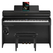 Roland HP704-CH Digitalpiano Set Schwarz matt Set
