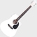 Classic Cantabile WS-10WH-CE Guitare Western blanche avec micro