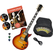 Rocktile Pro L-200OHB Guitare Électrique Orange Honey Burst Set avec Accessoires