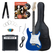 Rocktile Banger's Pack E-Gitarren Set, 8-teilig Blue