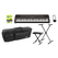 Yamaha PSR-E360 DW Keyboard Dark Walnut Deluxe Set