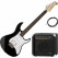 Yamaha Pacifica 012 BL Black Guitare Électrique Set AK20GR
