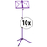 Classic Cantabile 100 Leggio Medium Lilla Set da 10