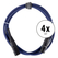 Pronomic Stage DMX3-2,5 DMX-kabel 2,5m 4x set