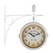 Stagecaptain BHU-3334 WM Kleine Stationsklok met Wandhouder Wit