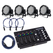 Set de 4 Focos Showlite FLP-144W Incl. Controlador DMX y Cables