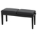Classic Cantabile Banc De Piano Double Noir Mat