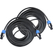 Pronomic pro-line BOXSP2-25 Cable de Altavoz Compatible con Speakon 25 m Set de 2