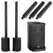 McGrey E-208LA Actief Line Array Kolominstallatie Stereo Set