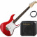 Yamaha Pacifica 012 RM Red E-Gitarre AK20G Set