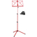 Atril Classic Cantabile 100 Medium Rojo Set incl. Caja de almacenamiento
