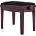 Classic Cantabile Banquette De Piano Modèle A Bois De Rose Velours Noir