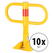 Stagecaptain PPS-47XL Parkeerplaats Slot 10x Set