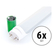 Showlite LED Tube T8W18K45F-1200 1200mm 6-Pack (Daylight White 4500K)