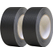 Gerband 246 Gaffa Tape Cloth Adhesive Tape 48mm x 50m Black 2x Set