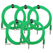 Pronomic Trendline INST-3NG Instrument Cable 3m Green 5x Set