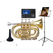 Classic Cantabile TT-400 Bb-Pockettrompet Messing Starterset