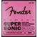 Fender SuperSonic 50L Stainless Flat Corde Per Chitarra Elettrica 012-052